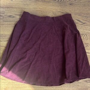 SHEIN Wine Mini Skirt